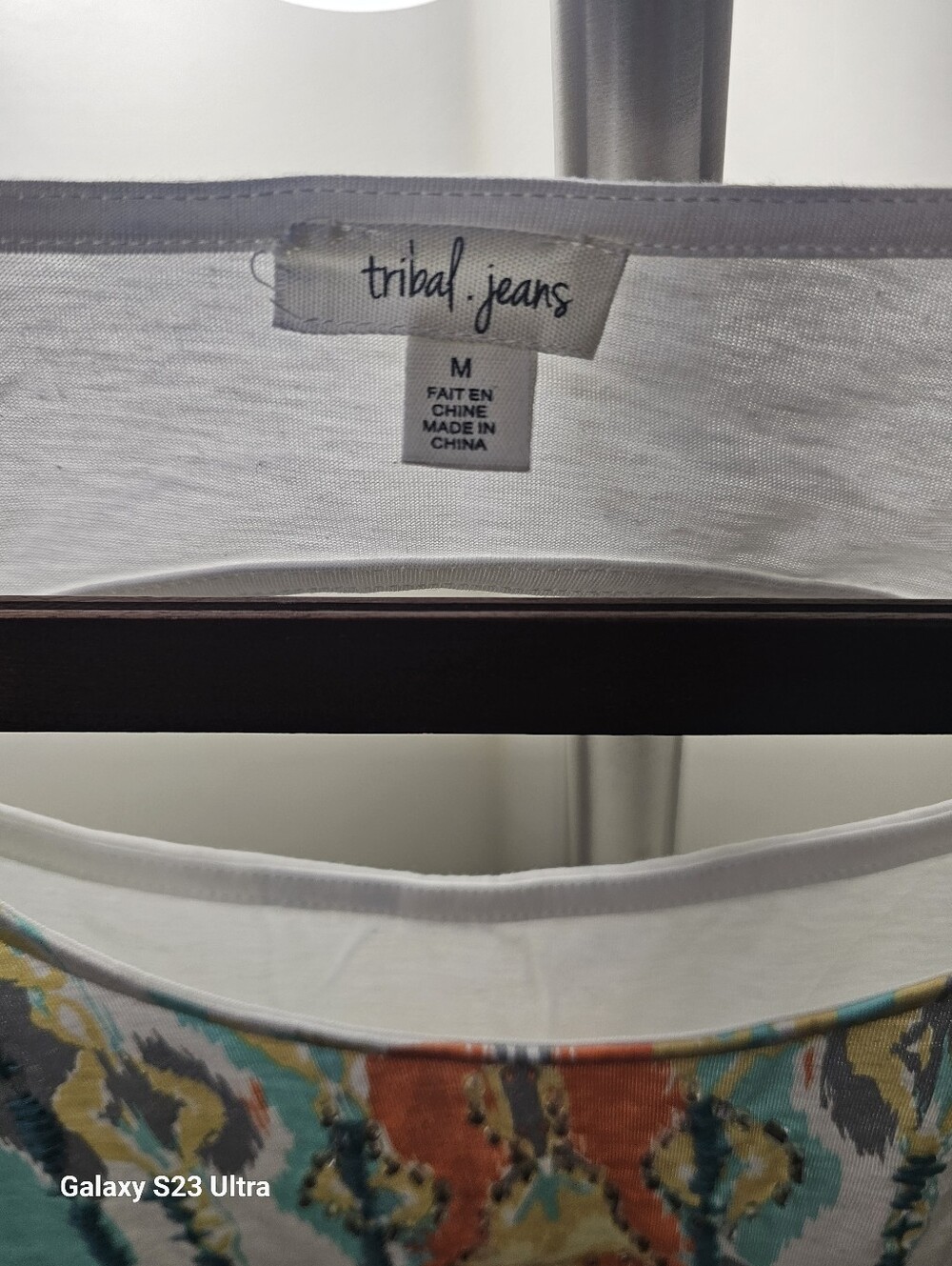 Top with Multicolor Aztec Print - Picture 10 of 11
